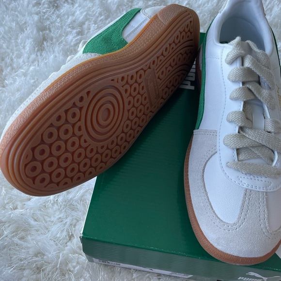 PUMA PALMERO GREEN SNEAKERS - Picture 4 of 5